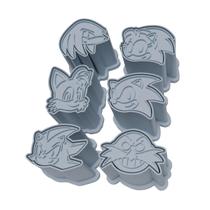 Ejetor Modelador Para Doces SONIC THE HEDGEHOG Brigadeiros Docinhos Massa Biscuit Biscoito Resistente Massinha Ejetor Modelador Para Doces SONIC THE HEDGEHOG Brigadeiros Docinhos Massa Biscuit Biscoito Resistente Massinha