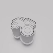 Ejetor Modelador Para Doces TRATOR Brigadeiros Docinhos Massa Biscuit Biscoito Resistente Massinha Modelar Pasta America