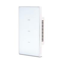 Ekaza Interruptor Inteligente Vênus Soft Touch 3 Botões Wifi Cor Branco