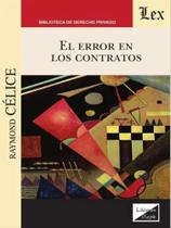 El error en los contratos - EDICIONES OLEJNIK - BRASIL** El error en los contratos - EDICIONES OLEJNIK - BRASIL**