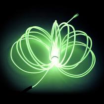 EL Wire MaxLax Verde Fluorescente 5m com bateria EL Wire MaxLax Verde Fluorescente 5m com bateria