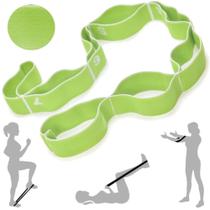 Elasticband Faixa Elastica Tecido Multinivel Medio Verde Liveup Sports