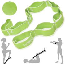 Elasticband Faixa Elastica Tecido Multinivel Medio Verde Liveup Sports