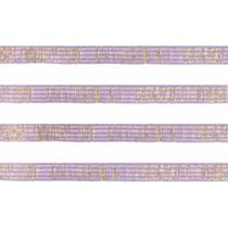 Elástico 7mm Metalizado Lílas/Ouro 10m Marpax Elástico 7mm Metalizado Lílas/Ouro 10m Marpax