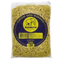 Elástico Amarelo Fino 1kg P/ Dinheiro C/1200 Unid. Mamuth