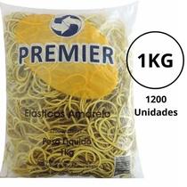 Elástico Amarelo Para Dinheiro 1kg 1200 Unidades