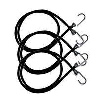 Elástico Aranha Corda Extensor 0,80 Cm Gancho Metal 3 Pçs