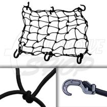 Elastico Aranha Rede Bau Moto Bik Garra Plastico 35x35cm M15 - Jojafer