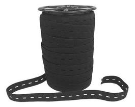 Elastico Aurata Zanotti 20 Preto 18mm Rolo 50mts Elastico Aurata Zanotti 20 Preto 18mm Rolo 50mts