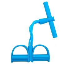 Elástico Azul Mbfit Tube Fit Extensor Com Apoio Para Pés Mb87116