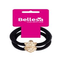 Elastico bellesa preto com enfeite com 2 und Elastico bellesa preto com enfeite com 2 und