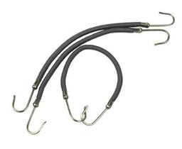 Elástico Bungee Preto Com Gancho Para Penteado - 01 Unidade