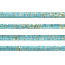 Elástico Chato Metalizado 7mm Azul Turquesa Ouro Marpax 10m Elástico Chato Metalizado 7mm Azul Turquesa Ouro Marpax 10m