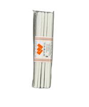 Elástico chato N8-4 mm branco Kit 10 rolos de 10 metros cada