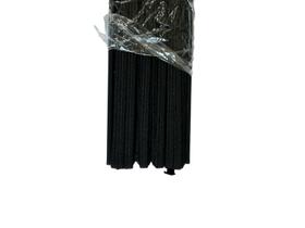 Elástico Chato Preto 1cm nº 20 de 10 Metros p/ costura