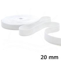 Elástico Colombe Branco São José N 20 (20mm) - 25 metros - Elásticos São José