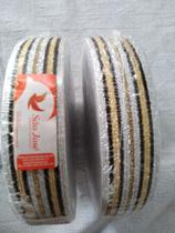 Elastico colombe crochet ref 400/ouro rolo 25mt