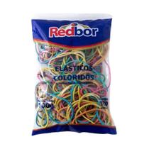 Elástico colorido alta resistência 100g (120 unid) - REDBOR