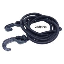 Elastico Corda Aranha Extensor Gancho Plastico 2 Metros