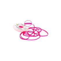 Elástico Corrente Curto 60.05.155 Pink Cristal - Morelli Elástico Corrente Curto 60.05.155 Pink Cristal - Morelli