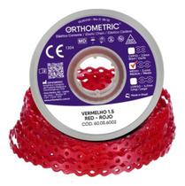 Elástico Corrente Médio 1,5m Aparelho Ortodôntic Orthometric