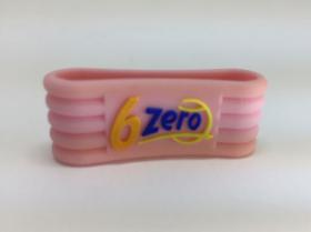 Elastico de borracha 6zero Rosa