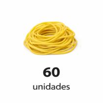 Elástico de Borracha Amarelo Resistentes, Flexíveis e Várias Quantidades