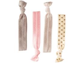 Elástico de Cabelo 4 Unidades Lanossi Hair Ties Ballet Elástico de Cabelo 4 Unidades Lanossi Hair Ties Ballet