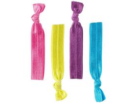 Elástico de Cabelo 4 Unidades Lanossi Hair Ties Neon Elástico de Cabelo 4 Unidades Lanossi Hair Ties Neon
