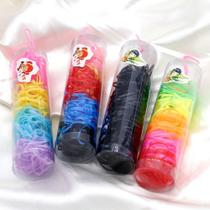 elástico de cabelo borrachinha de cabelo silicone liguinha colorido grande e pequenos.