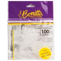 Elástico De Cabelo Para Penteados C/ 100 UN Linha Bonitta Elástico De Cabelo Para Penteados C/ 100 UN Linha Bonitta