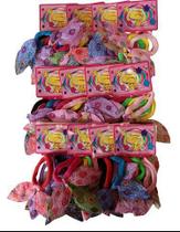 Elástico de cabelo sem emenda com orelhas 48 peças