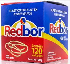 Elástico de Dinheiro em Látex 100g Num 18 Red Bor - RedBor Elástico de Dinheiro em Látex 100g Num 18 Red Bor - RedBor