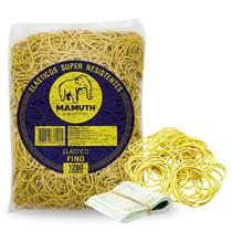 Elástico De Dinheiro Liga Liguinha Amarela 1KG 1200Und