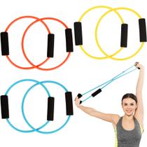 Elástico de Exercício Norcoin 70 cm 3 peças Vermelho/Amarelo/Azul Elástico de Exercício Norcoin 70 cm 3 peças Vermelho/Amarelo/Azul