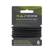 Elástico de Silicone Para Cabelo Lifestyle SPORTBR Elástico de Silicone Para Cabelo Lifestyle SPORTBR