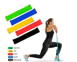 Elastico de tensao band fitness para exercicios