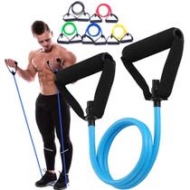 Elástico de Tensão Power Tube Extensor Exercícios Funcional Musculação MB Fit