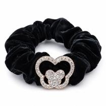 Elastico De Veludo Para Cabelo Com Pingente De Strass Modelos Variados