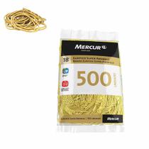 Elastico dinheiro super amarelo puro pacote com 500un / pct / mercur