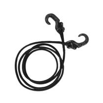 Elástico Extensor 1.2m Ponta Plástico Preto Unidade Motoboy