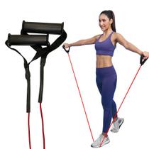 Elástico Extensor De Tensão Exercícios Leve Treino Academia Braços Multifuncional Musculação Exercícios