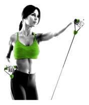 Elástico Extensor De Tensão P/Exercícios Biceps Perna Mbtech