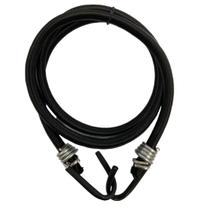 Elástico Extensor Estique Preto 3,0mt p/ Moto e Bike Com Ganchos de Ferro - 10 unidades Elástico Extensor Estique Preto 3,0mt p/ Moto e Bike Com Ganchos de Ferro - 10 unidades