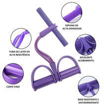 Elástico Extensor Pull Reducer Dufit para Exercícios Treino Funcional Academia em Casa Uso Profissional Musculação Pilates Fitness