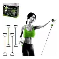 Elástico Extensor Tensão Exercícios Powertube Band Funcional