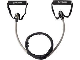 Elástico Extensor Vollo VP1063 Leve com Alça - Cinza Claro Elástico Extensor Vollo VP1063 Leve com Alça - Cinza Claro