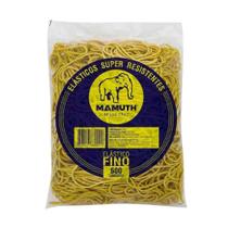 Elástico Fino Amarelo c/ 600 Unidades -Mamuth