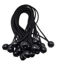 Elastico fixador de lona 9 pol - esfera_kit com 10 Elastico fixador de lona 9 pol - esfera_kit com 10