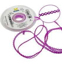 Elastico Ortodontico Corrente Trançada Médio - 1,5m - Uva Cristal - Morelli